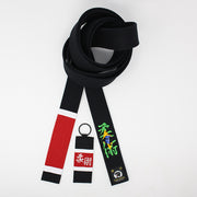BJJ Black Belt w/ Instructor Bars [J3]