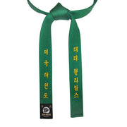 Color Standard Belts