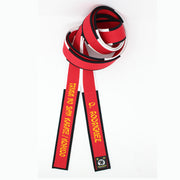 Master Shihan Belt (Red With B&W Border)