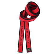 Red Master Belt With Black Border [M06]