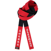 Red & Black Panel (Red Tip) w/ Matching Stitching [M20]