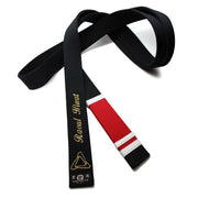 BJJ Black Belt w/ Instructor Bars [J3]