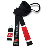 BJJ Black Belt w/ Instructor Bars [J3]
