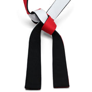 Red & White Panel With Solid Black Backside [M18]