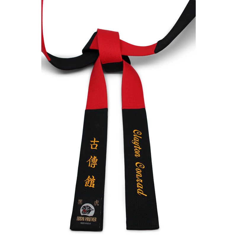 Black & Red Panel (Black tip) w/ Matching Stitching [M19] – Eosin ...