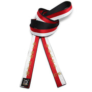 Red & White Renshi w/ Black Backside [R2]